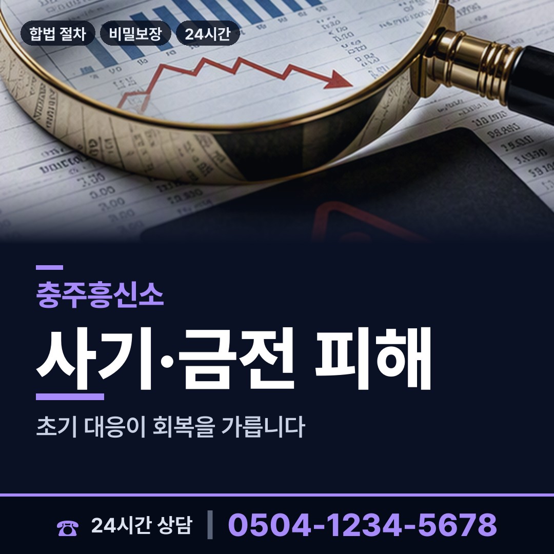 충주 동량면 상표도용조사 상담 안내